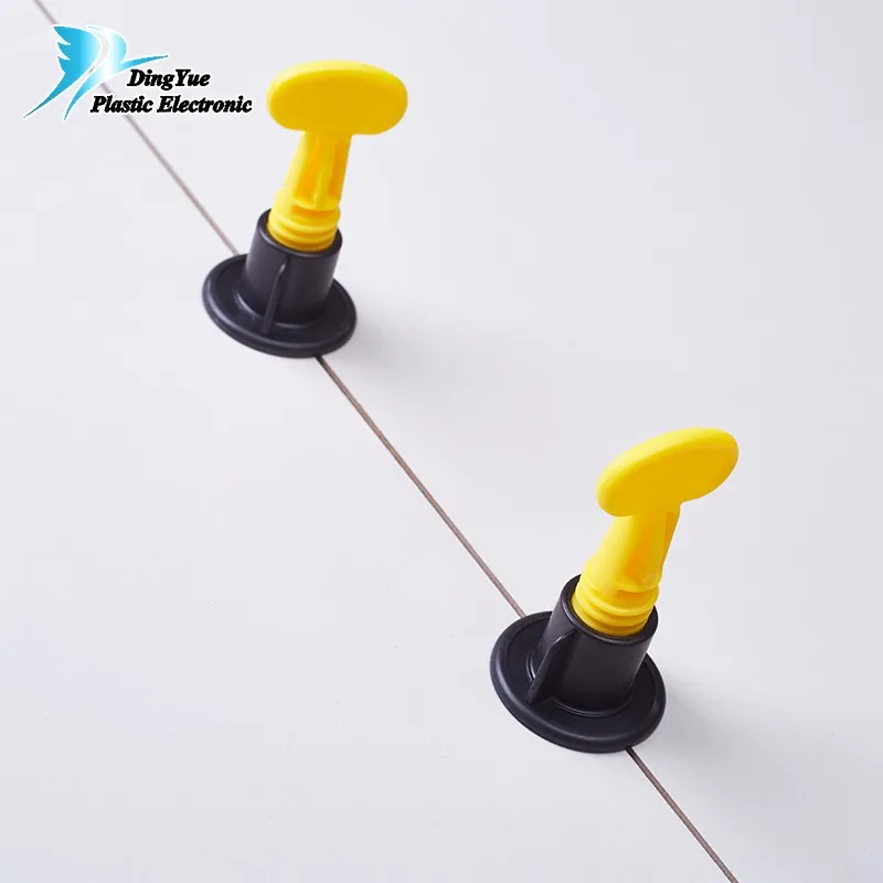 Reusable Tile Spacer Screw Tile Leveling Positioning System 1.0mm Spacers Cross Leveler Spacers