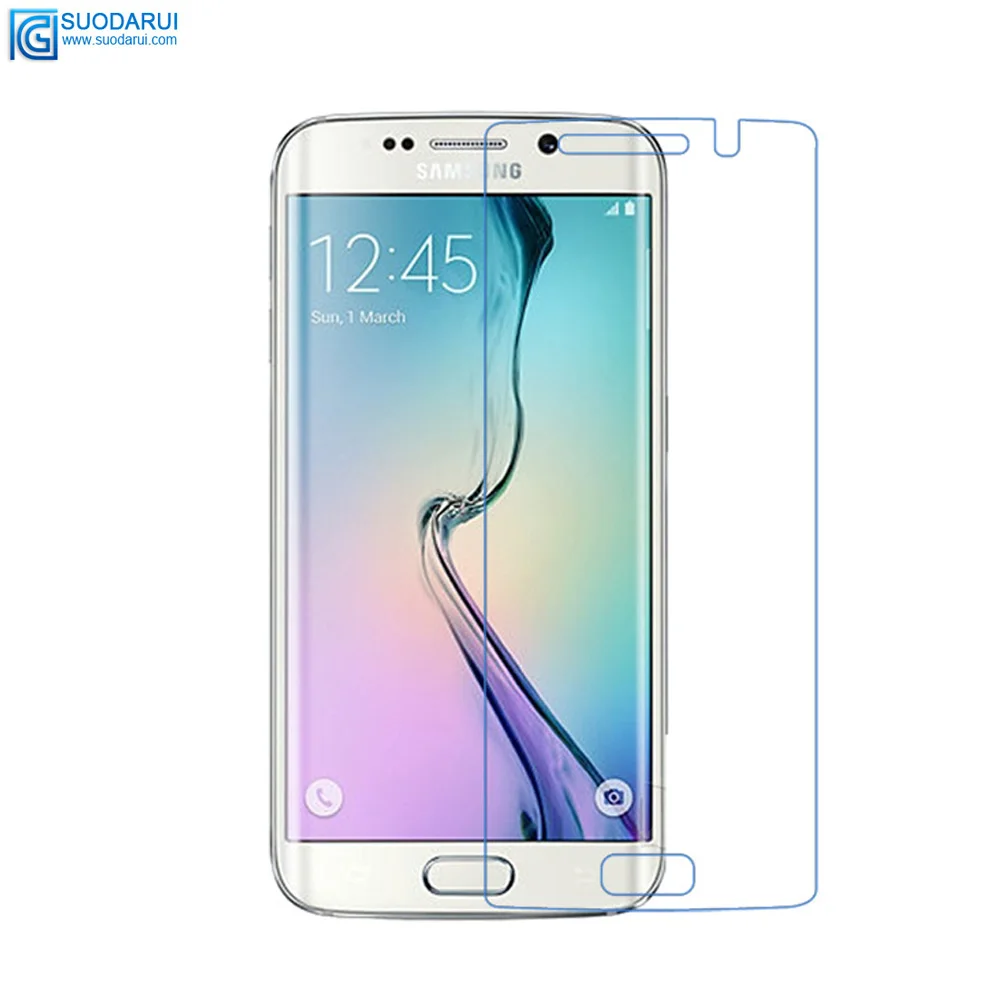 Tempered Glass Screen Protector for SamsungGalaxy S6 Active S6 Edge 9H 2.5D 0.26mm HD Transparent Film
