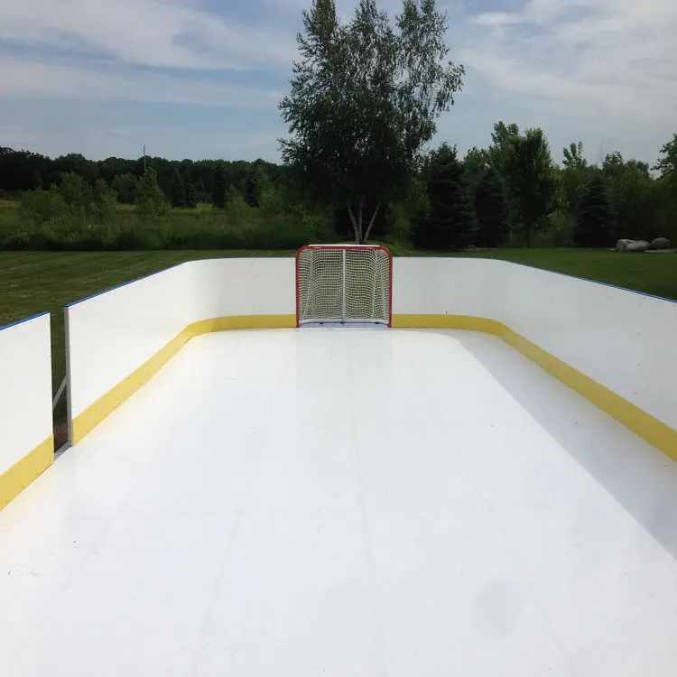 Environmentally Friendly Uhmwpe Material Mobile Synthetic Ice / Hockey ...