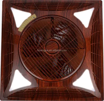 60x60cm Shami Kdk Ceiling Ventilation Fan Wooden Color With Led Light To Iraq Saudi Arabia Dubai Sudan Pakistan India Buy India Ceiling Fan Fan