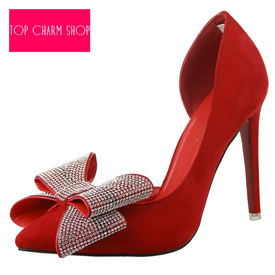 red pumps cheap