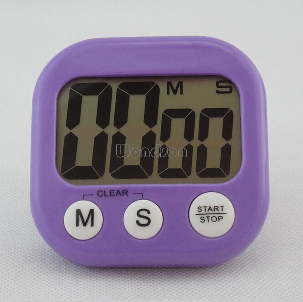 2.9 Inch Lcd Big Screen Aaa Battery Countdown 4 Color Digital Kitchen