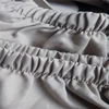 Wholesale cheap 1 pcs solid cotton fitted sheet