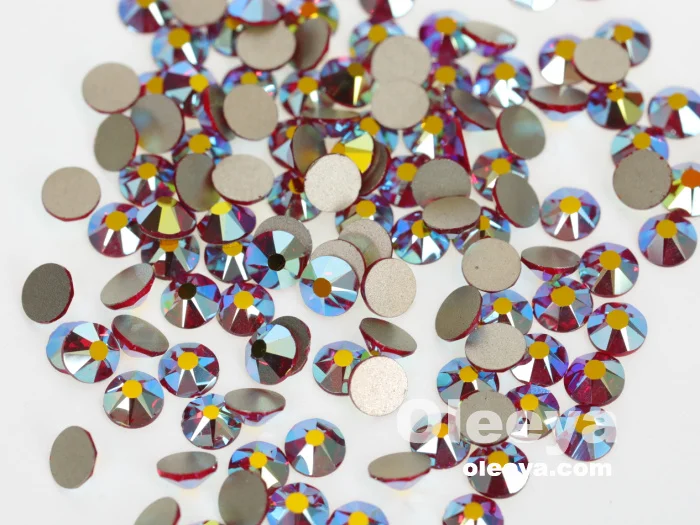 Wholesale Sparkle Non Hot Fix Strass  8 Big 8 Small Cut Factes SS20 Lt.Siam AB Austria Crystal Non Hot Fix Rhinestone Factory
