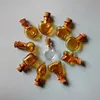2cc-3cc mini glass bottle with corks,special/unique shape glass bottle