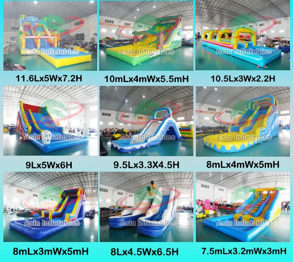 The Tallest 40ft Tall Cheap Inflatable Curve Twister Water Slide With ...