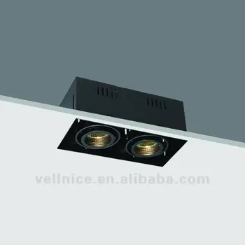 Trimless Double 50w Mr16 Halogen Recessed Down Light View Mr16