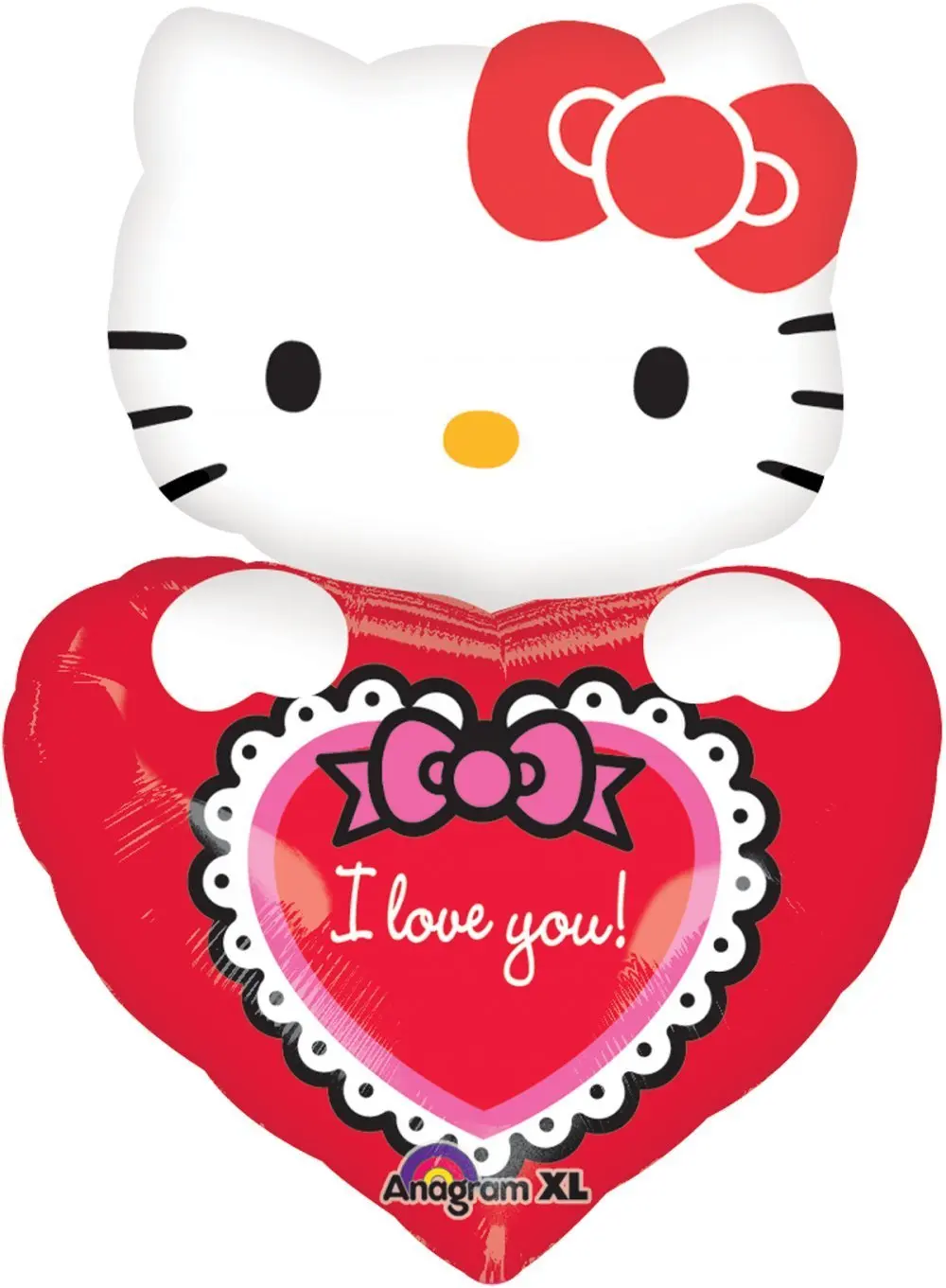 Buy I Love You Hello Kitty Heart White 29 Balloon Mylar In Cheap Price On Alibaba Com