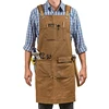 Heavy Duty Tool Apron Waxed Canvas Work Apron