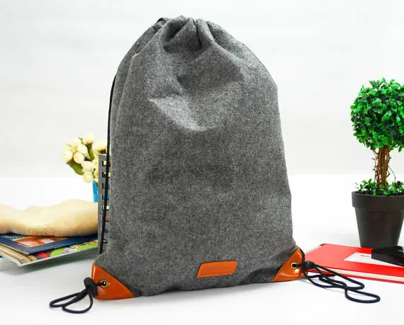 Felt Drawstring Bags, Traveling Packing Bags, Gift Bags Gathering ... Felt Drawstring Bags, Traveling Packing Bags, Gift Bags Gathering ...