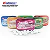 Lozenge mints in large hinged tin