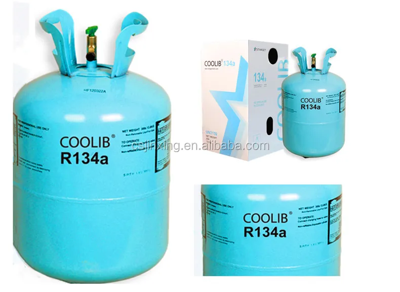 Refrigerant R134a Gas Cylinder For Sale Refillable Refrigerant Gas