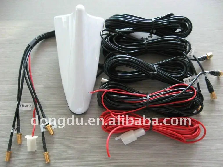 
Car 4 in 1 Shark fin antenna 
