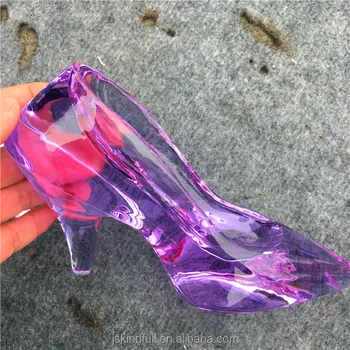 clear crystal shoes