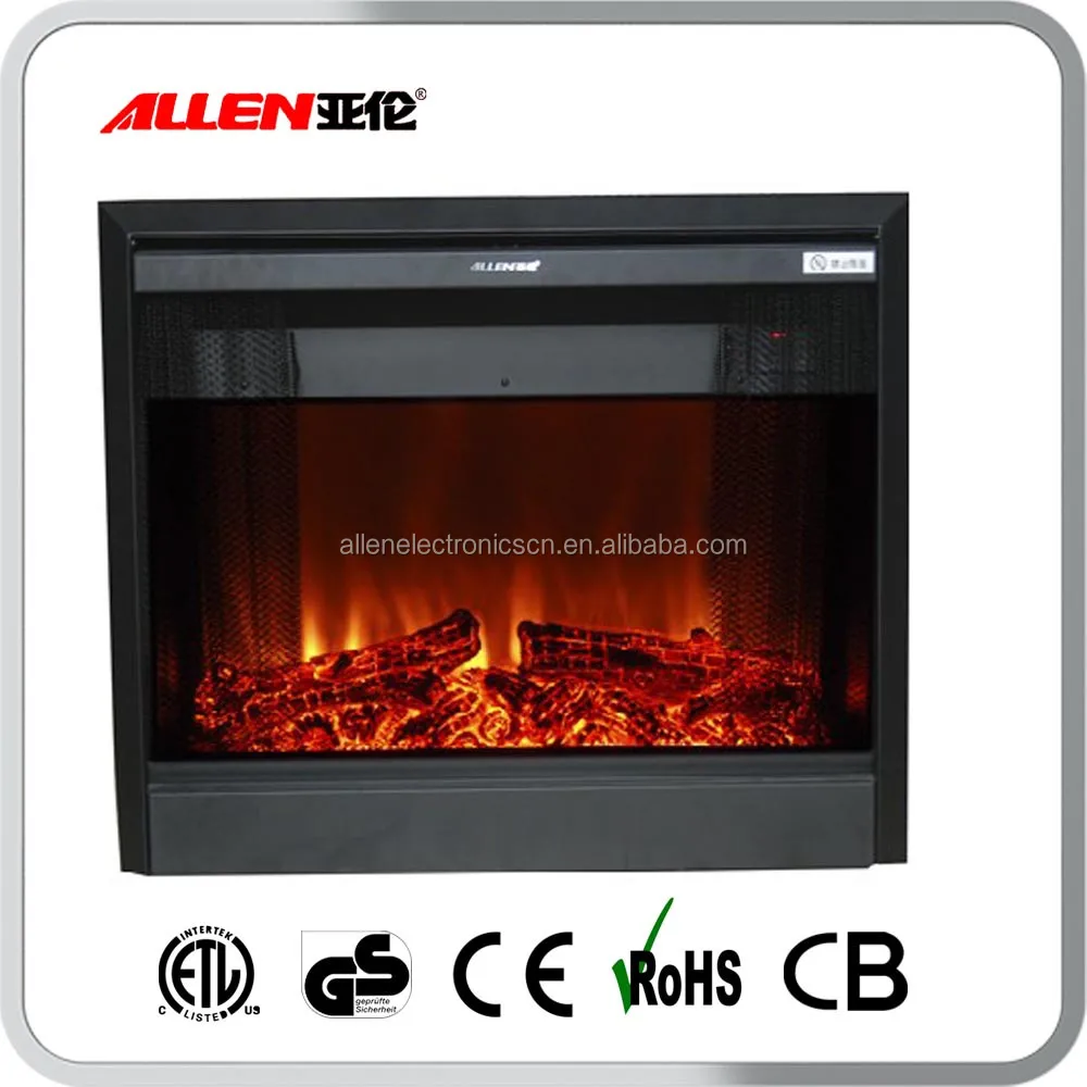 Simulated Log Fake Infrared Electric Fireplace Insert Heaters