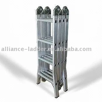 Aluminum Folding Stairs For Domestic Use & Industrial Use ...