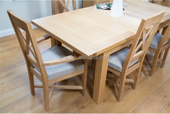 DT40061 roble macizo muebles mesa comedor de extensiónMesas de DT40061 roble macizo muebles mesa comedor de extensiónMesas de