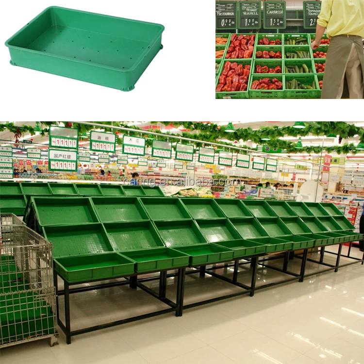 Plastic Vegetables Crates/bins/tray Buy Plastic Vegetables Crates/bins/tray,Supermarket