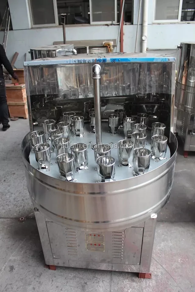 Rotary Glass Wine Bottle Washing Machine With Sale Manufactured Bottle Cleaning Machine Buy