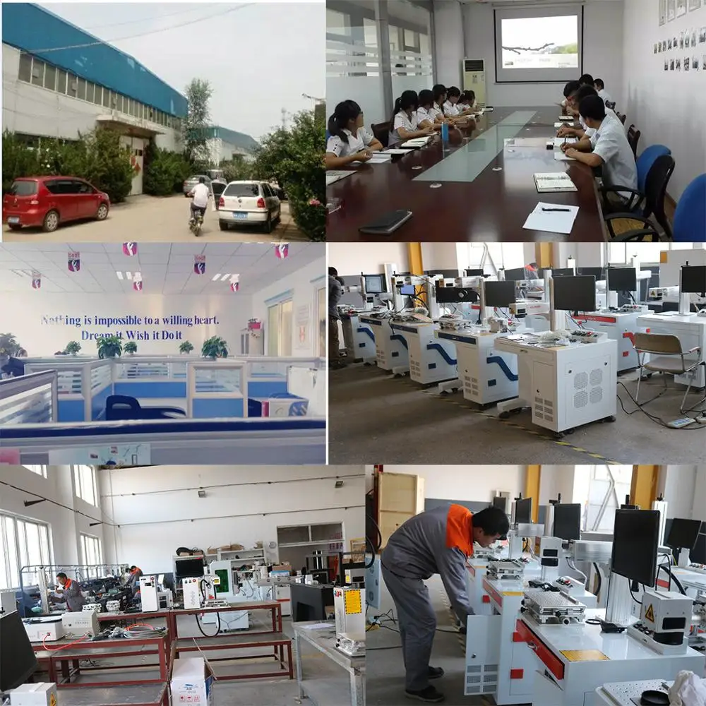 Gold quality Jinan JNLINK Raycus20w fiber laser marking machine on sale