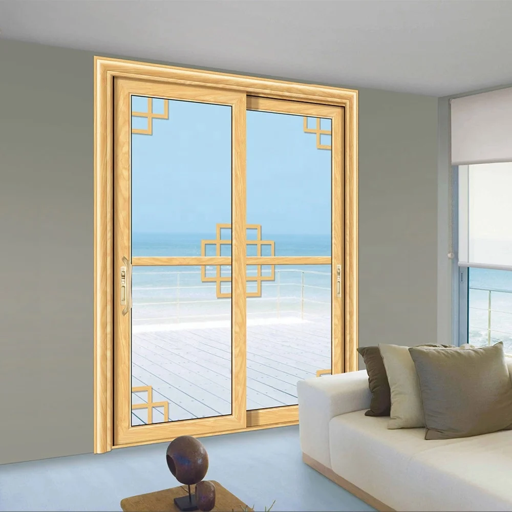 8 Ft Aluminum Interior Double Panel Sliding Barn Doors Double Panel Sliding Barn Doors