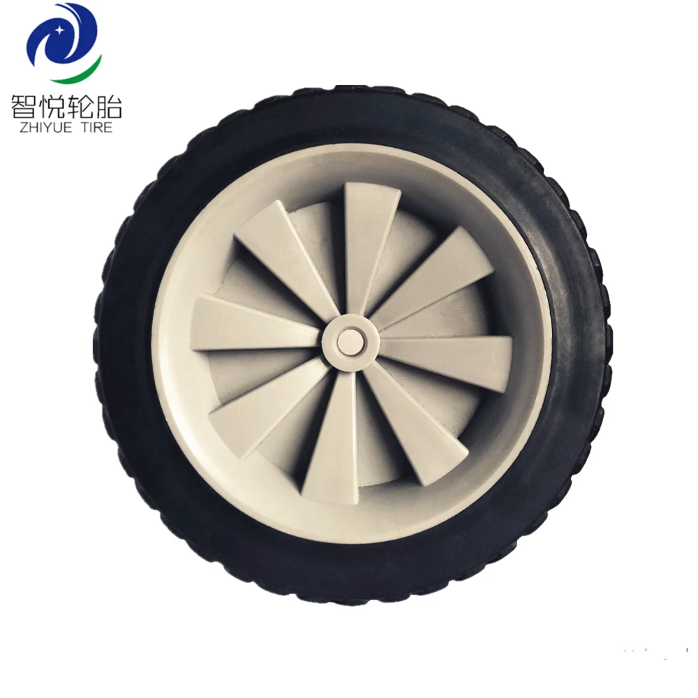 Semi Pneumatic Wheels 180mm Rubber Wheels Plastic Tool Box Wheels Buy