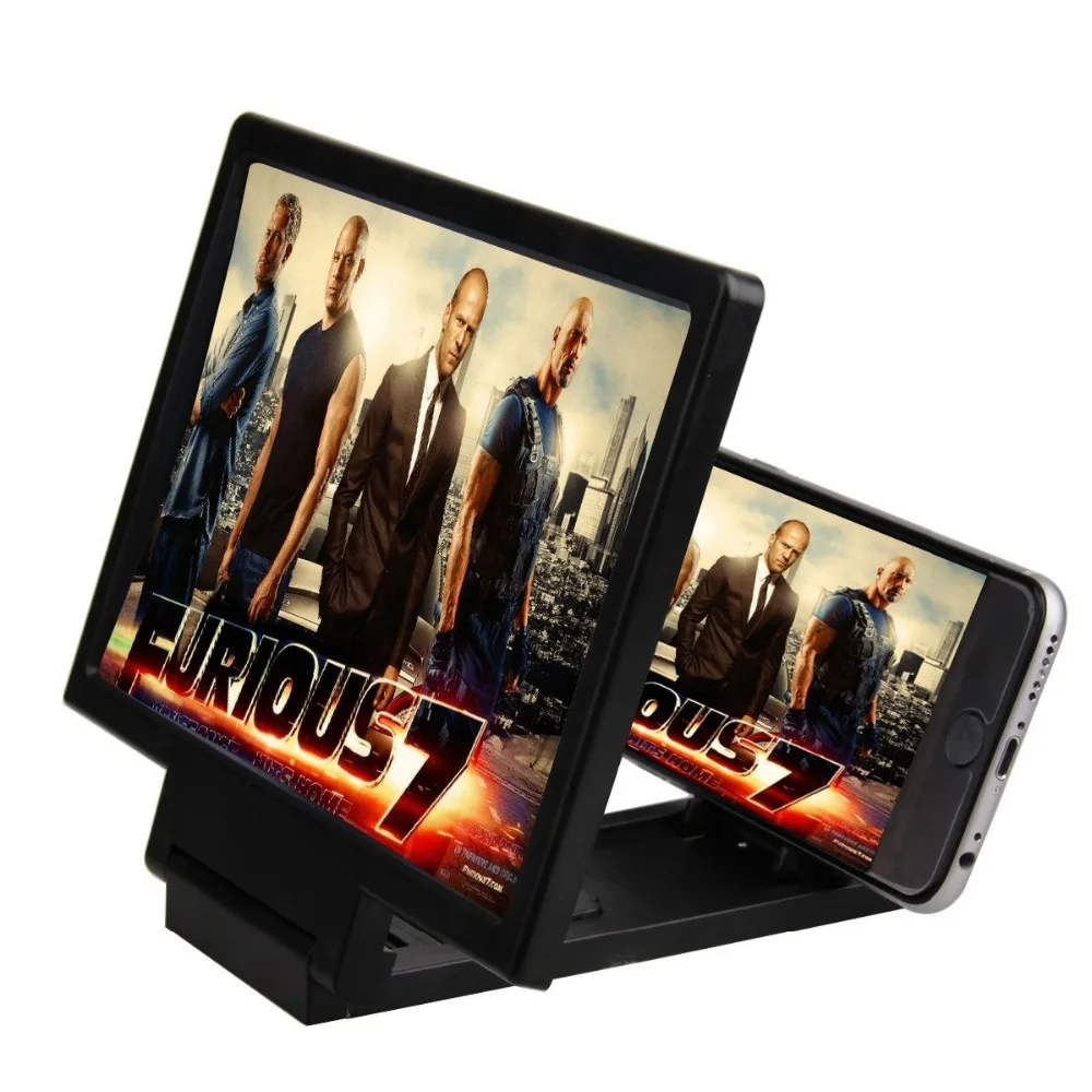 3d Enlarged Screen,Foldable Mobile Phone Scree Magnifier Video Hd Movie