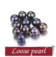fleur fermoir 9-9.5mm Genuine Black Akoya Cultured Pearl Bracelet 7.5/"