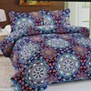 Best Quality 100% Polyester Quilting Sewing 3 Sets Bedding Sheet Smooth Printed Household Comforter Set