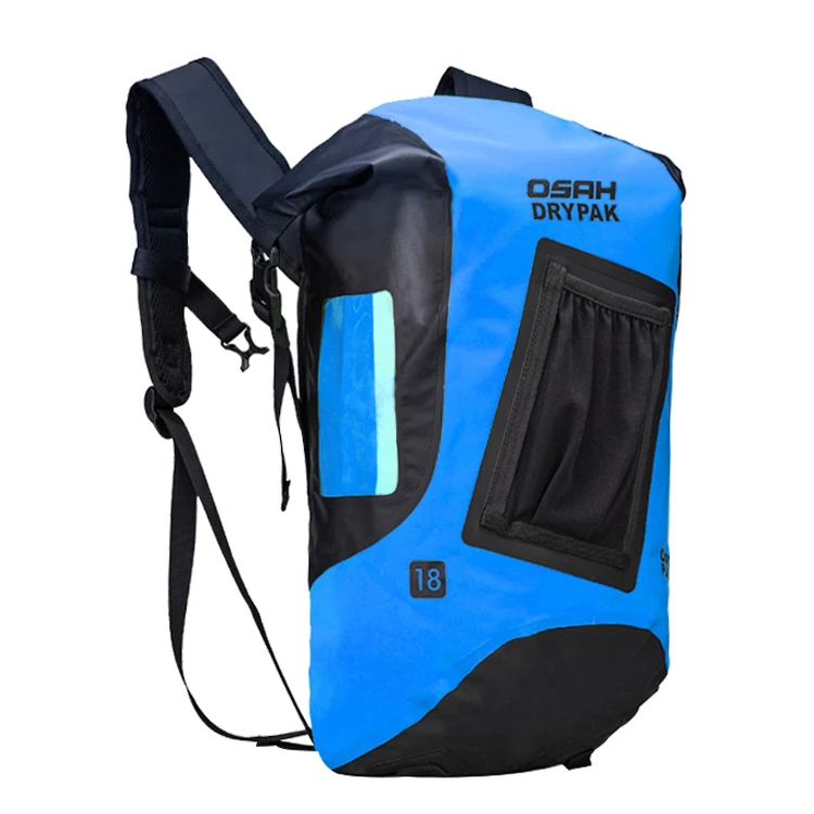 Best Roll Top Welded 500d Pvc Outdoor Cycling Bicycle Backpack Bike