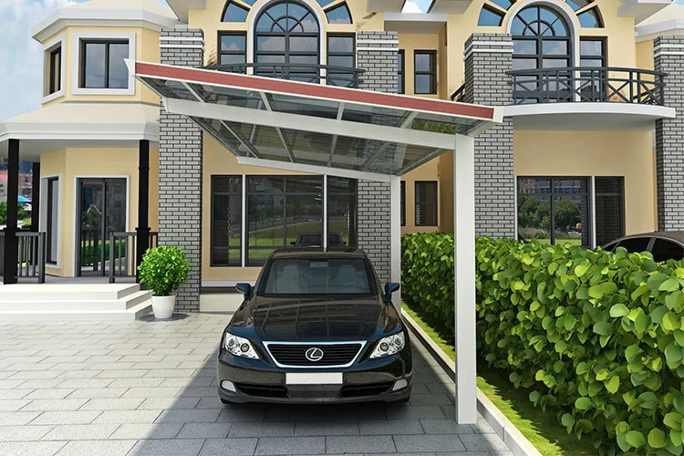 Strong Wind Resistance Car Canopy A7 Single Carport Canopy With Polycarbonate Roof Buy Carport