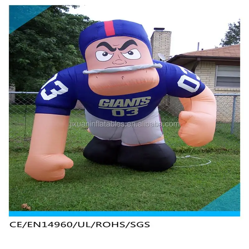 Advertising Inflatable Football Player/promotion Nfl Inflatable Bubba