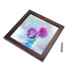 wholesale good sublimation Blank wood tiles frame heat press printing wood wall tiles frame