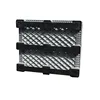 Mesh Collapsible Plastic Pallet Box Mega Bin Argo Bin With Wheel and Lid