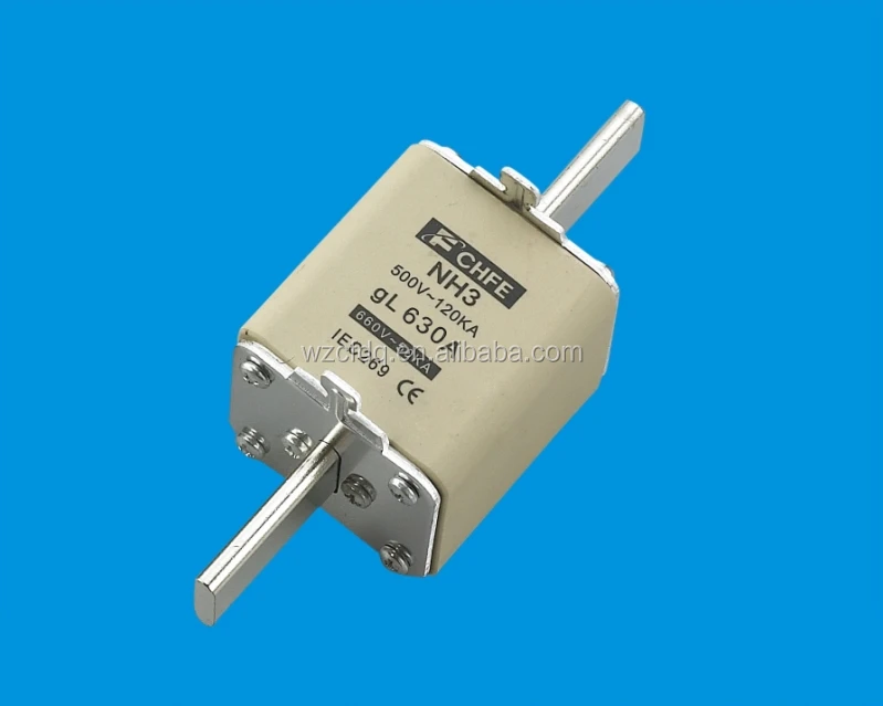 ISP01250 gG / gL 250A Lot of 3x HRC fuses size NH1 400V AC 