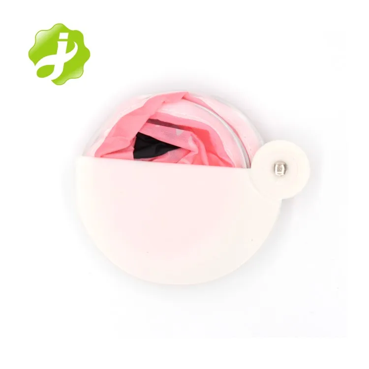 Promotional Gifts Customized Logo Round Foldable Nylon Hand Fan Buy