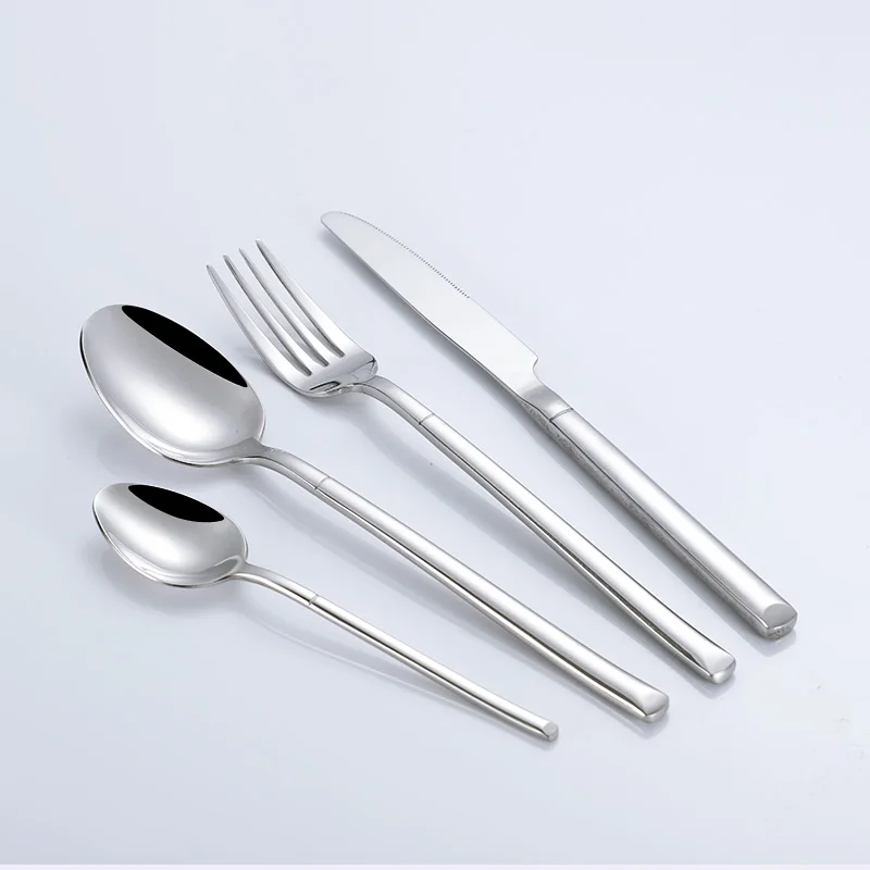 Venta al por mayor cubiertos stainless steel precio-Compre online los
