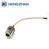 N type male to MMCX type male right angle connector