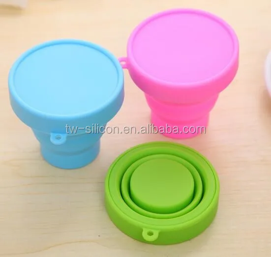 Personnalis&eacute; tasse d'eau en silicone tasse &agrave; eau ext&eacute;rieur portable tasse &agrave; boire