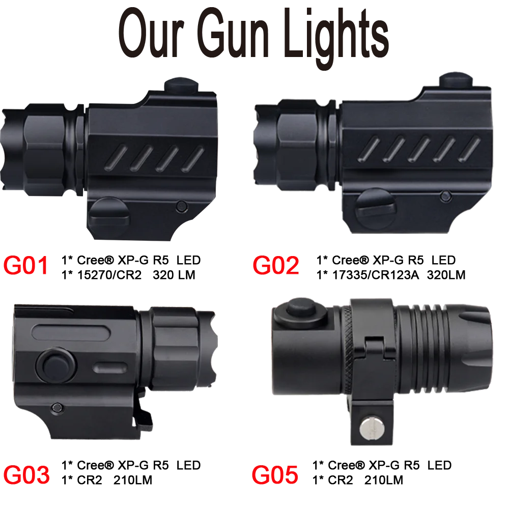 Trustfire G03 Gun Lighter Torch Universal Tactical Gun Light For Rifles