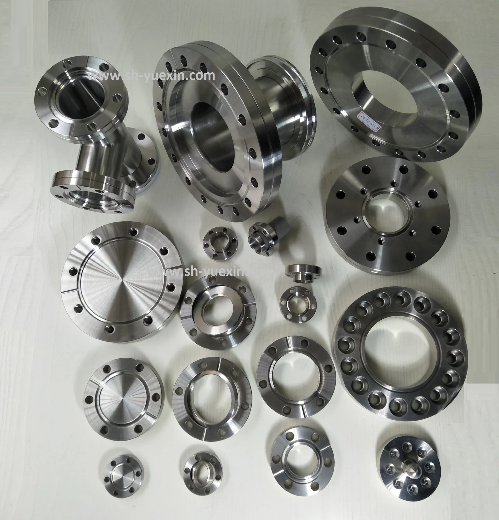 Top High Vacuum Cf Quick Coupling Stainless Steel Angle Ring Flanges