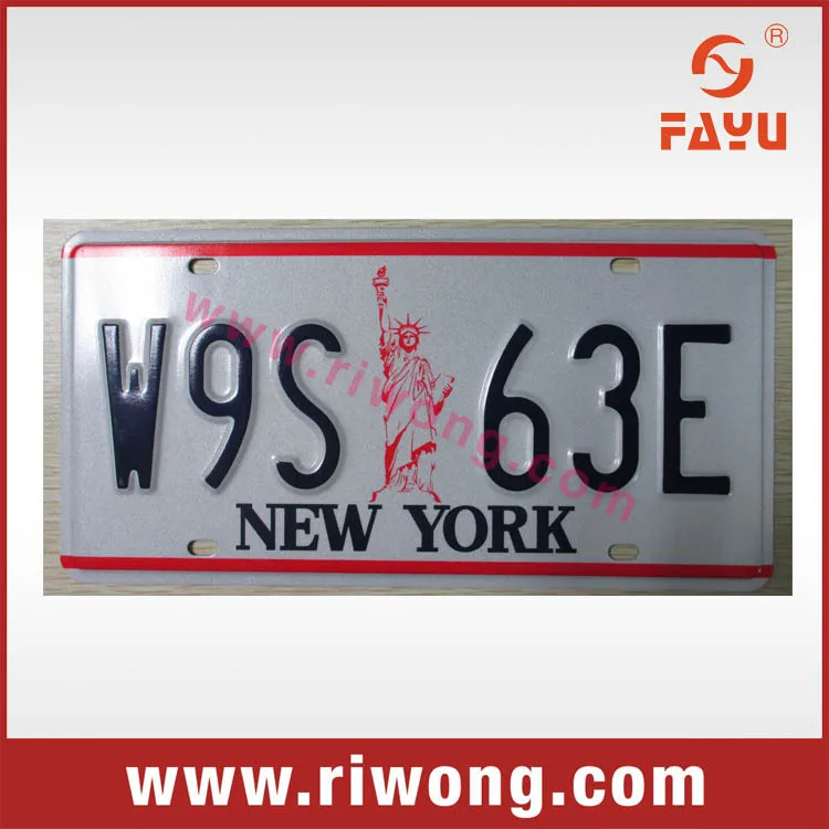 High Quality Aluminum American License Plates Buy License Plates