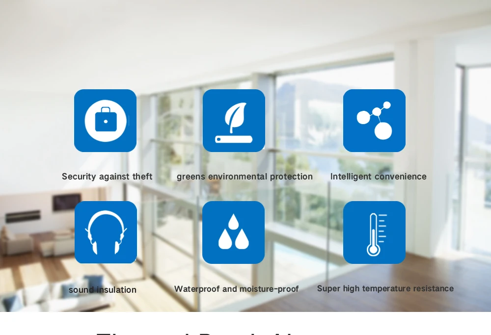 ROGENILAN 100 series New thermal break style casement windows with germany hardware