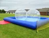 inflatable pvc water walking roller bubble zorb ball pool inflatable water pool for sale