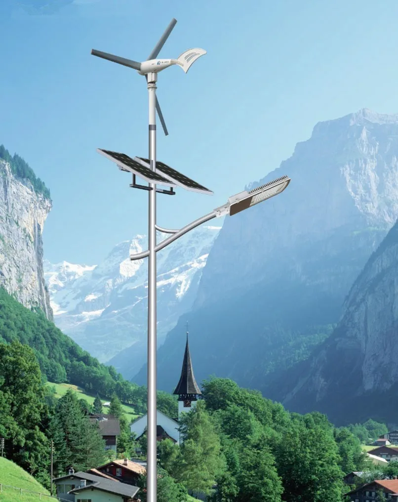 Led Wind Turbine 100w 200w 300w 400w 500w Vertical Wind Solar Hybrid Street Light Buy Led Wind