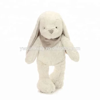 white bunny stuffed animal