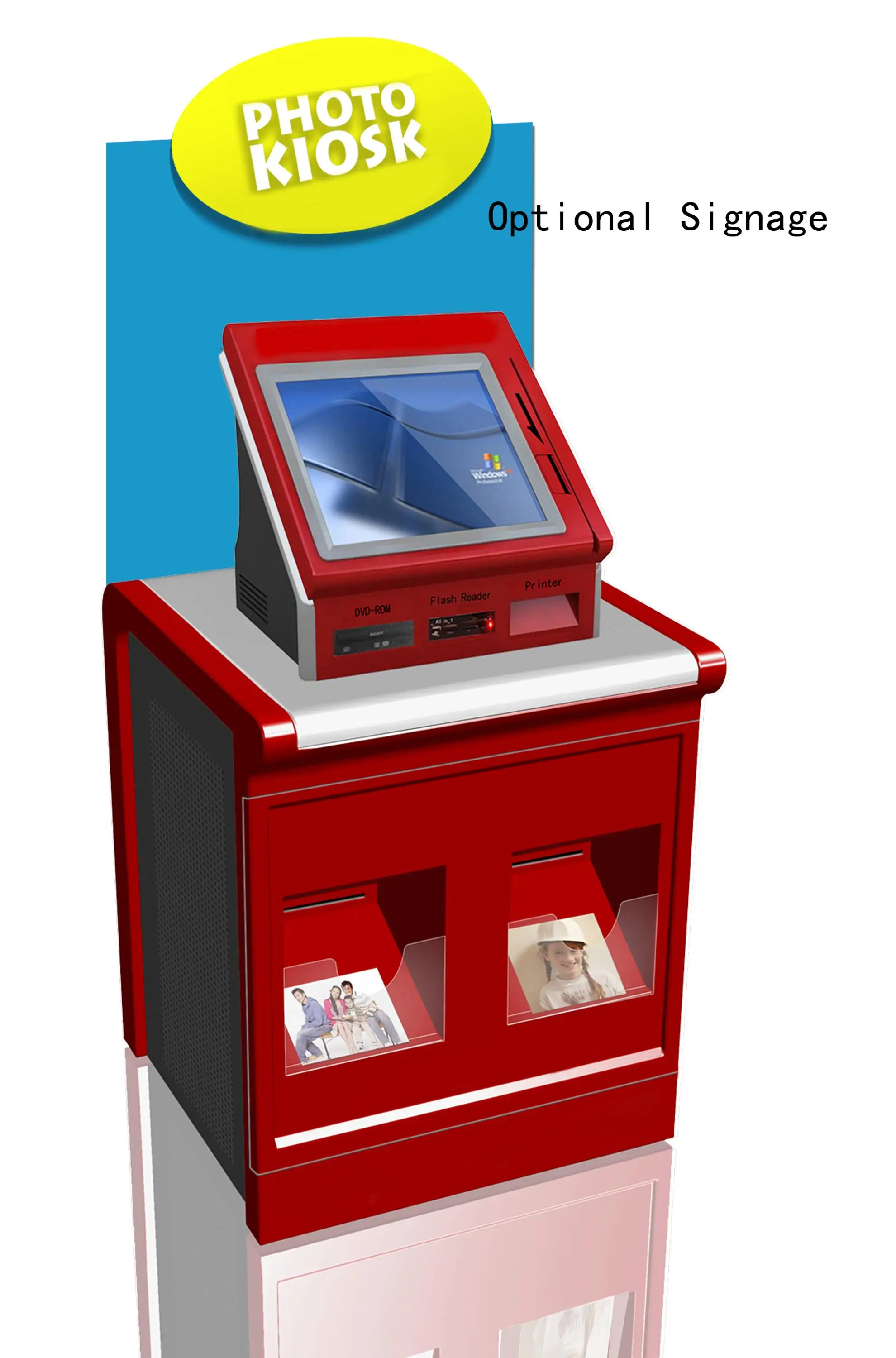 Party Kiosk - Touchscreen Payment Photo Booth for Events