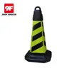 9F PE flexible safety durable reflective traffic cones