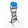 BDD-SO577 movable metal advertising equipment floorstanding showroom display stands for glove