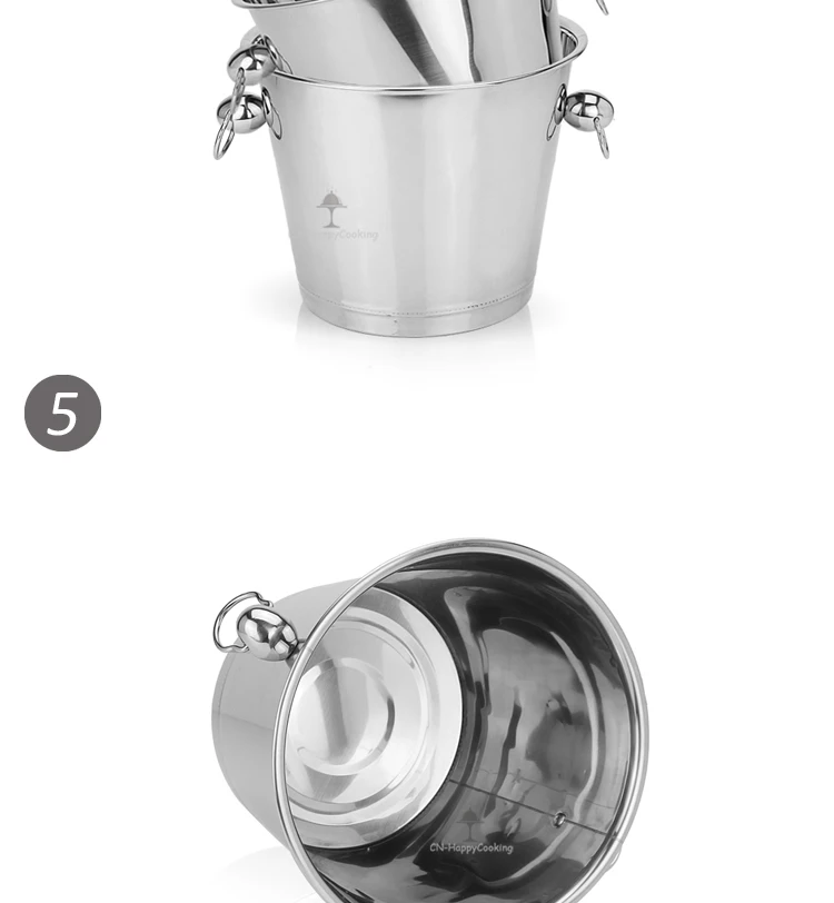 Top-Selling cost-effective stainless steel double wall ice bucket